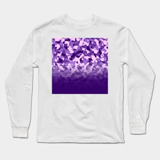 Purple Camouflage Long Sleeve T-Shirt